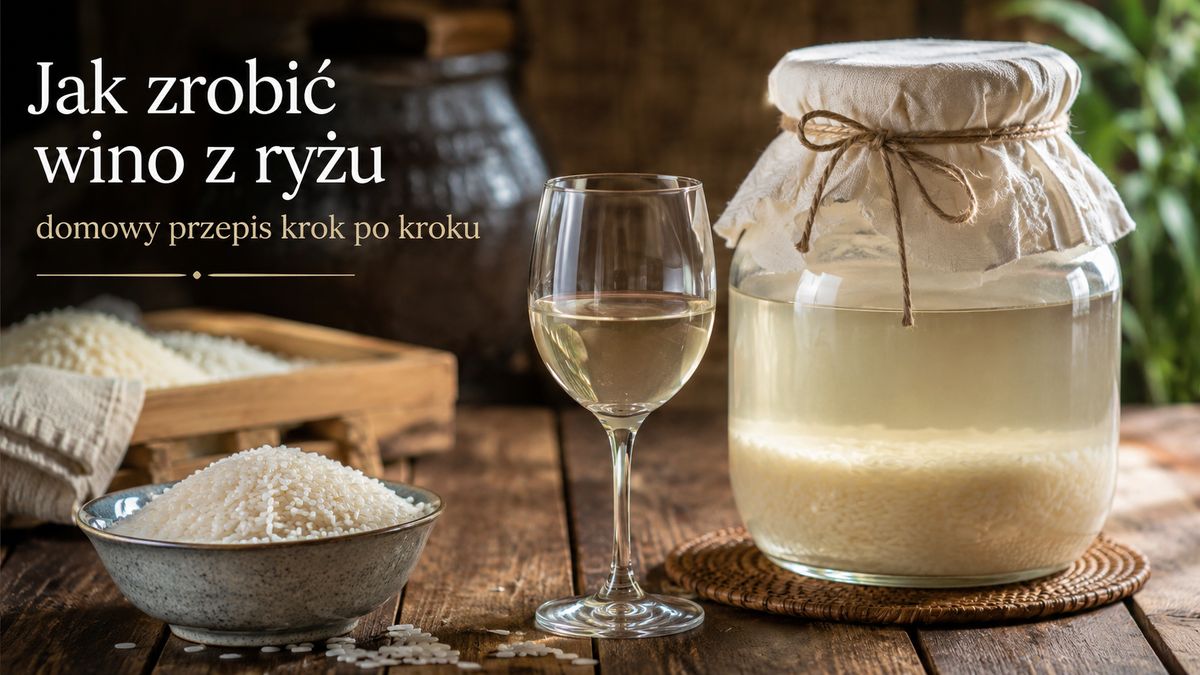 Jak zrobić wino z ryżu – domowy przepis krok po kroku