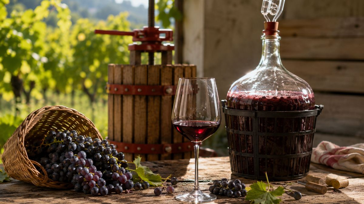 Jak zrobić wino z winogron krok po kroku – poradnik dla początkujących