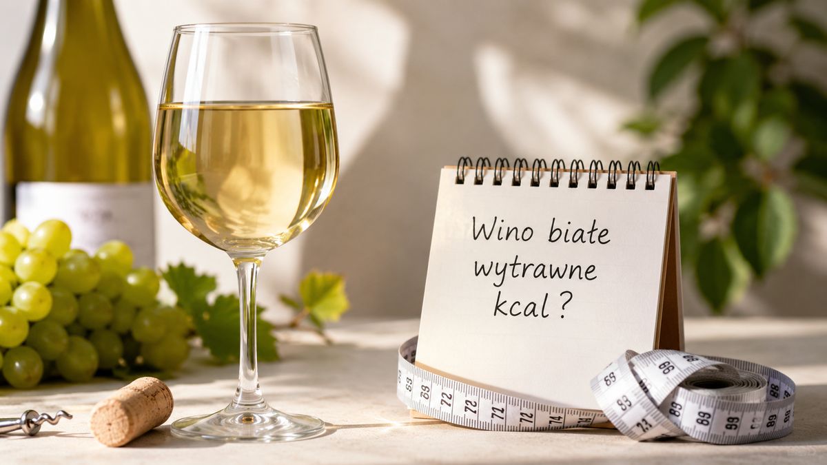 Wino białe wytrawne kcal – ile kalorii i czy pasuje na diecie?