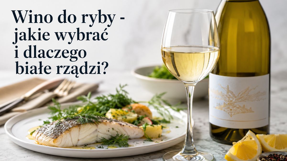 Wino do ryby – jakie wybrać i dlaczego białe rządzi?